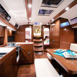 Intérieur commun du voilier Dufour 405 Grand Large