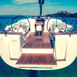 Cockpit du voilier Dufour 405 Grand Large